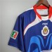 Chivas Guadalajara 06/07 Away Blue Soccer Jersey